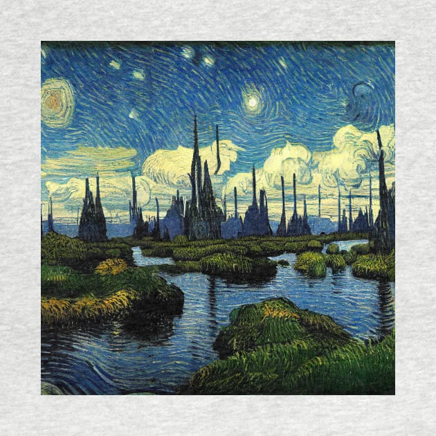 Starry Night in Kashyyyk by Grassroots Green